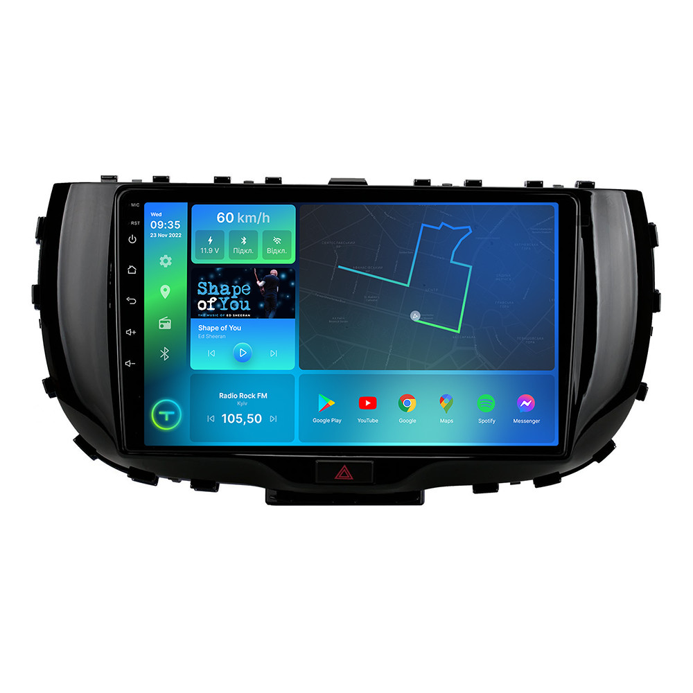 Автомагнитола штатная Torssen F9332 для Kia Soul 2019- г. clima 4G/Carplay/DSP 3/32 GB 9" (202270343)