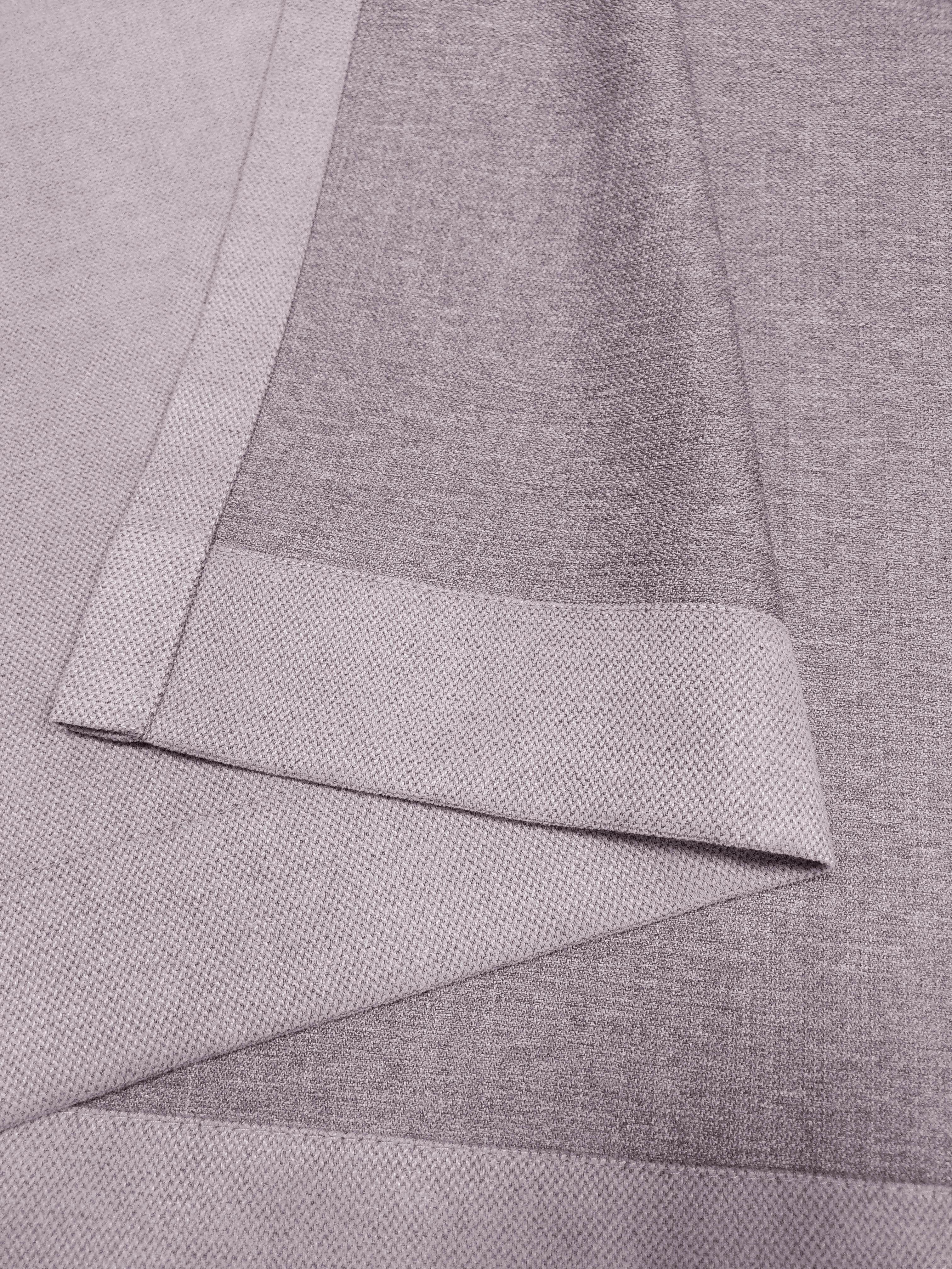 Комплект штор Lux Portiery CALIFORNIA микровелюр двойной 250x280 см 2 шт. Пудрово-сиреневый (MD 1558) - фото 2 Комплект штор Lux Portiery CALIFORNIA микровелюр двойной 250x280 см 2 шт. Пудрово-сиреневый (MD 1558) - фото 2