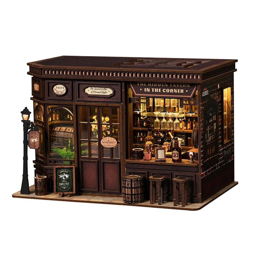 Конструктор-румбокс Corner Tavern DIY Mini House Kit AW03-001 (1215)