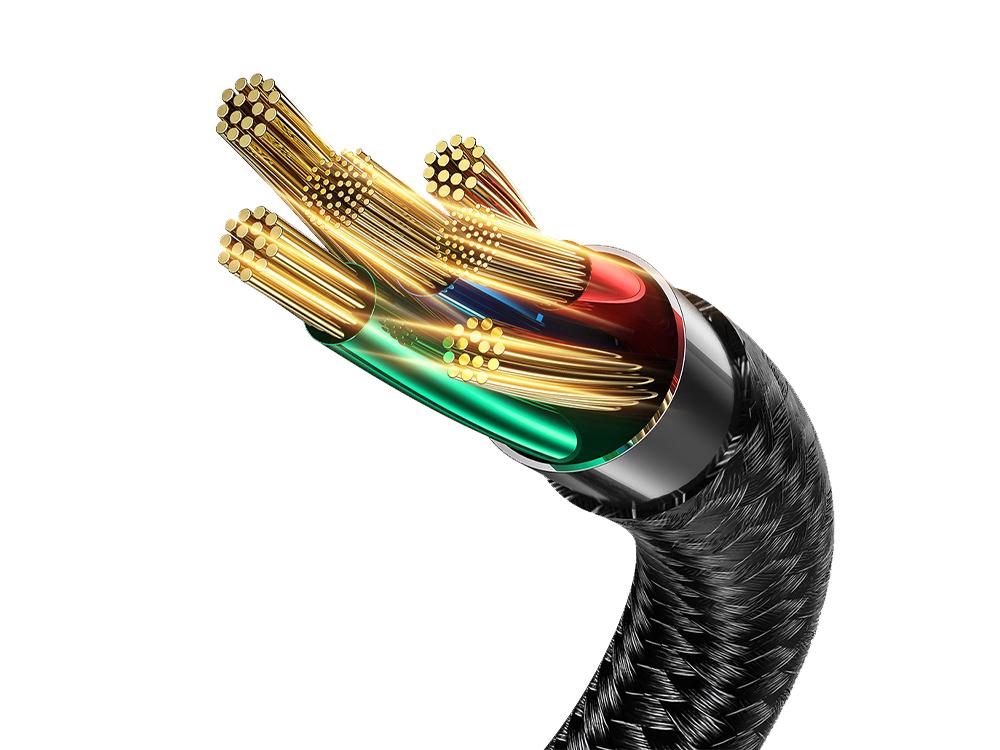 Кабель BASEUS USB Type C 3A 40 Вт (1007-321-01) - фото 5
