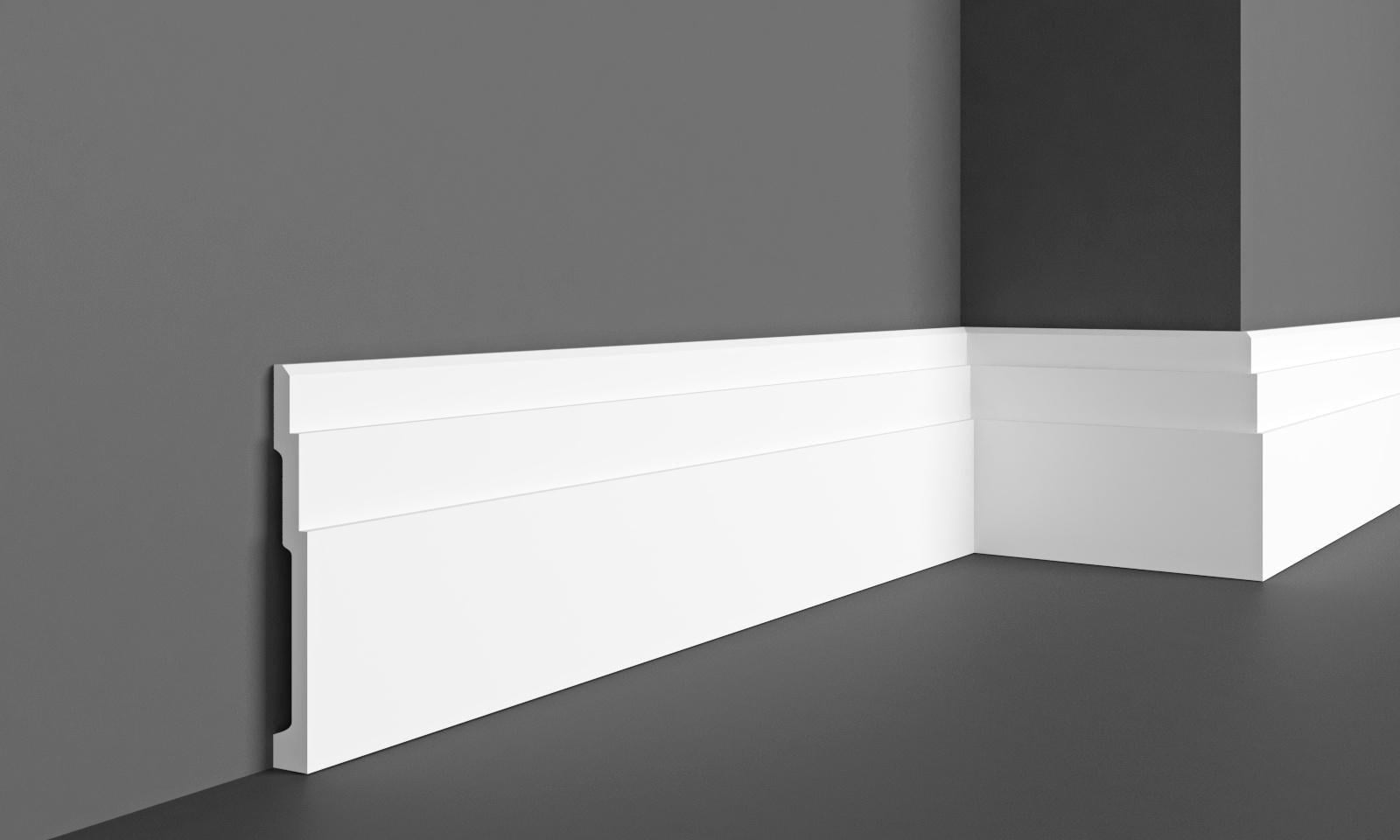 Плинтус напольный гибкий Gaudi decor SK 001 Flex 2,00 м