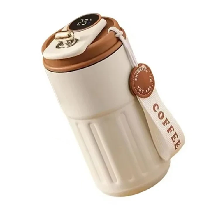 Термокружка Benson из нержавеющей стали с тумблером 380 мл (1493)