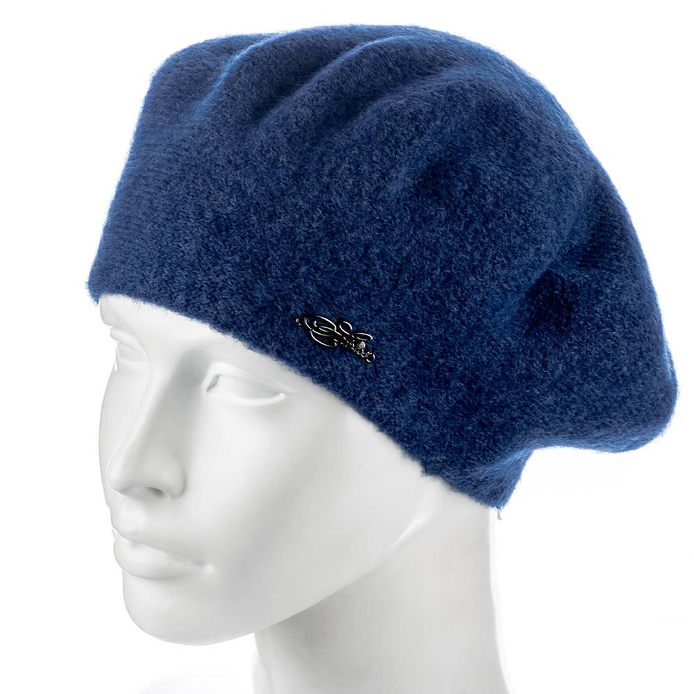 Берет женский Actrics WH806 двойной из полушерсти Деним