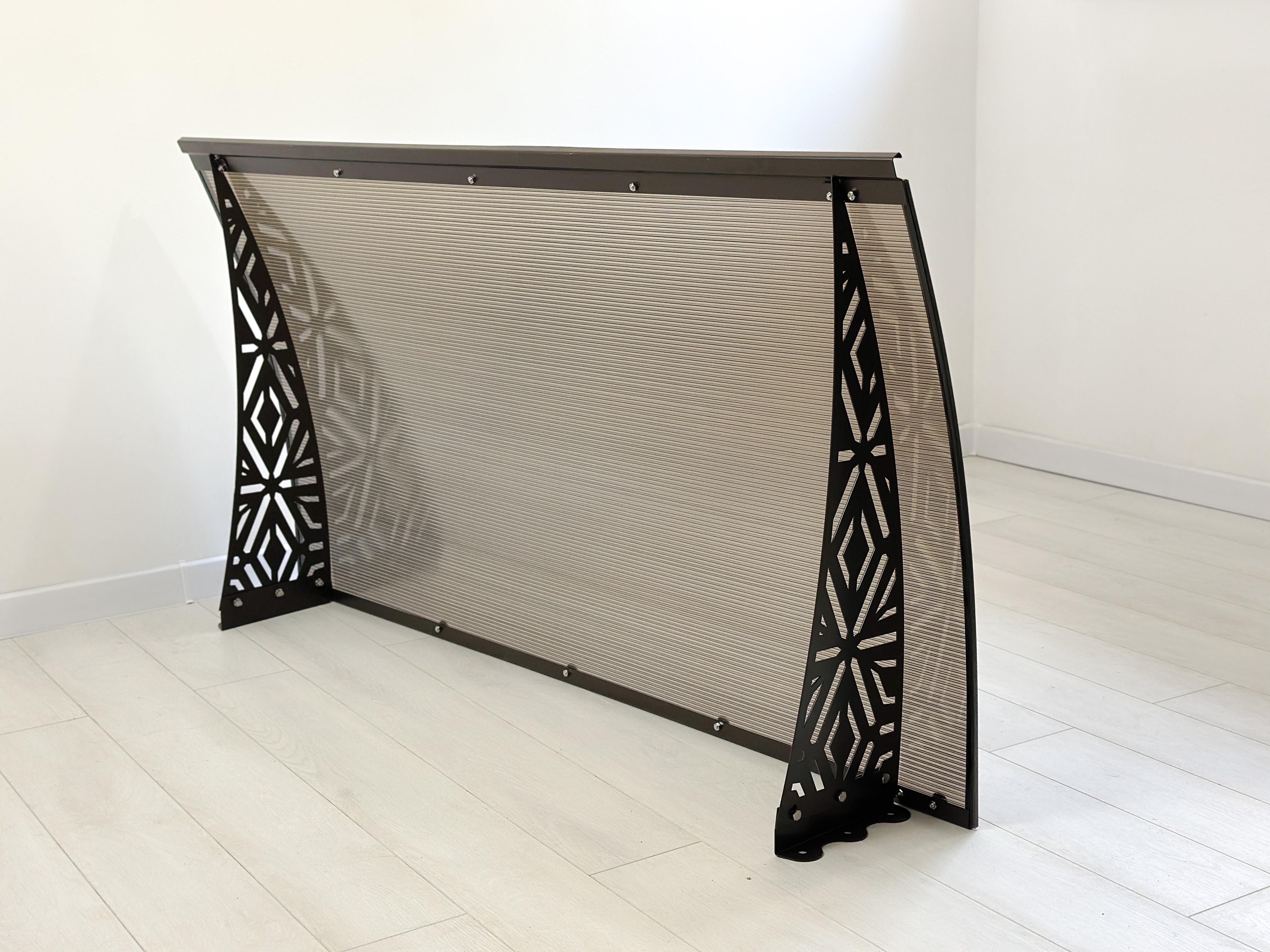 Навес-козырек Іскри сотовый поликарбонат 6 мм 100х80 см (1702252) - фото 5 Навес-козырек Іскри сотовый поликарбонат 6 мм 100х80 см (1702252) - фото 5