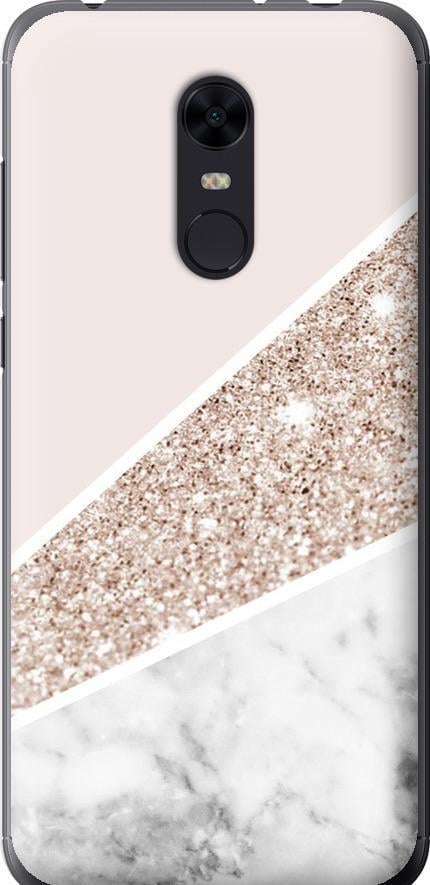 Чехол на Xiaomi Redmi 5 Plus Пастельный мрамор (4342u-1347-42517)