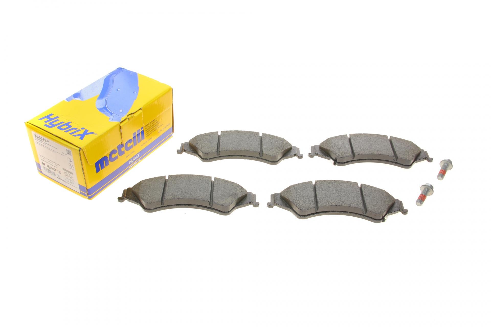 Колодки тормозные передние METELLI Ford Ranger 11- (22-0971-0 METELLI)