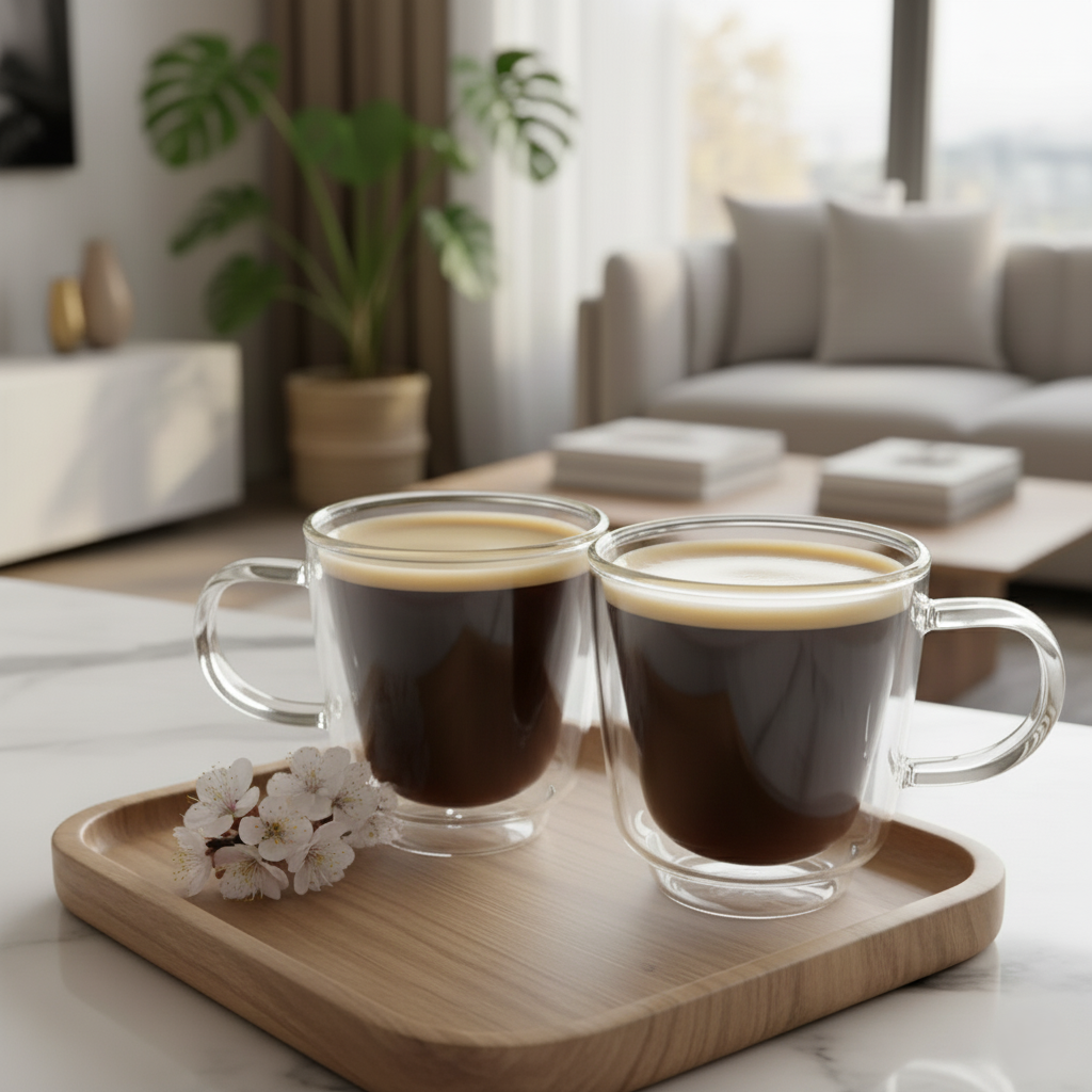 Чашки с двойным дном Herisson 2 шт 70 мл - фото 2 Чашки с двойным дном Herisson 2 шт 70 мл - фото 2