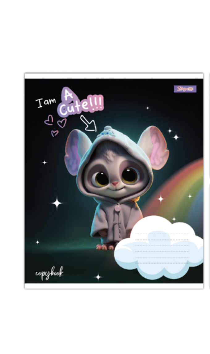 Тетрадь ученическая школьная 1B Fantasy Character 768048 А5/12 кл.