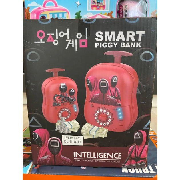 Скарбничка Гра в кальмара з кодовим замком (EL-510-17) - фото 4