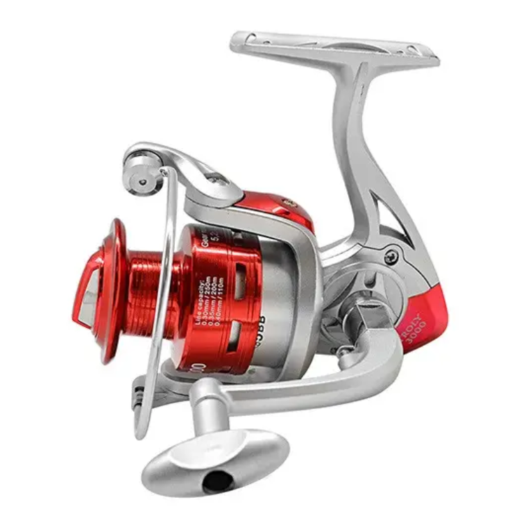 Котушка риболовна Sams Fish 5000 5bb металева шпуля і ручка Grey-Red (SF23971) Котушка риболовна Sams Fish 5000 5bb металева шпуля і ручка Grey-Red (SF23971)