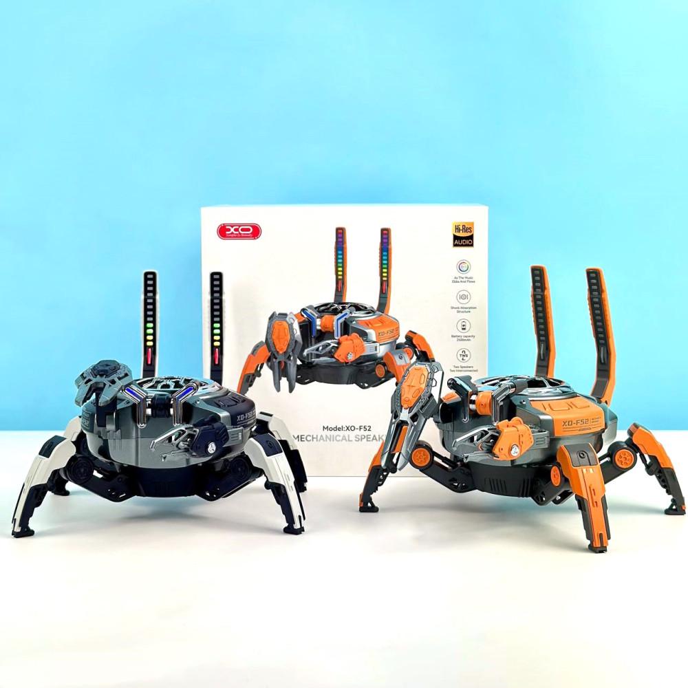 Портативна колонка Xo F52 Crab Shape 16,2х15,7х14,5 см (21477580) - фото 15