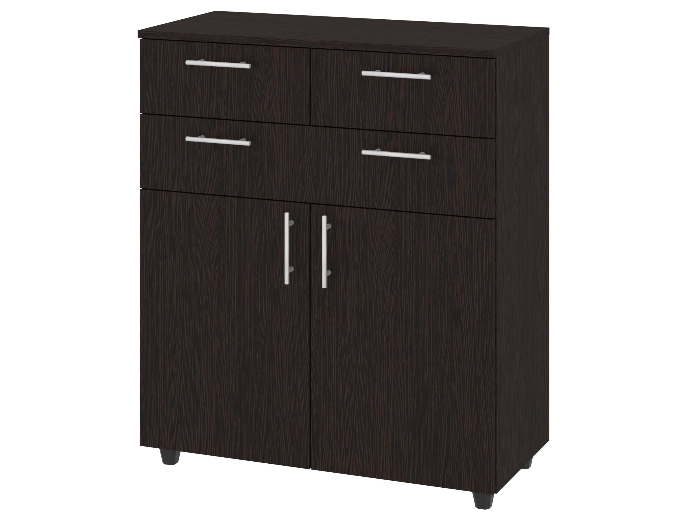 Комод с ящиками PEHOTIN К-3+2 ДСП 80х38х94 см Венге (PN-100471)