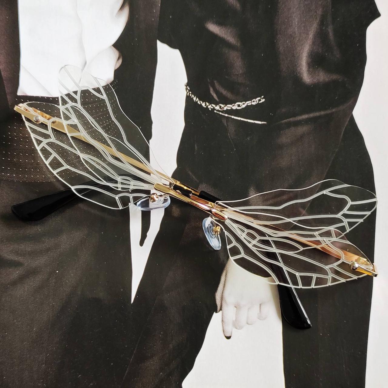 Очки бабочки Прозрачный