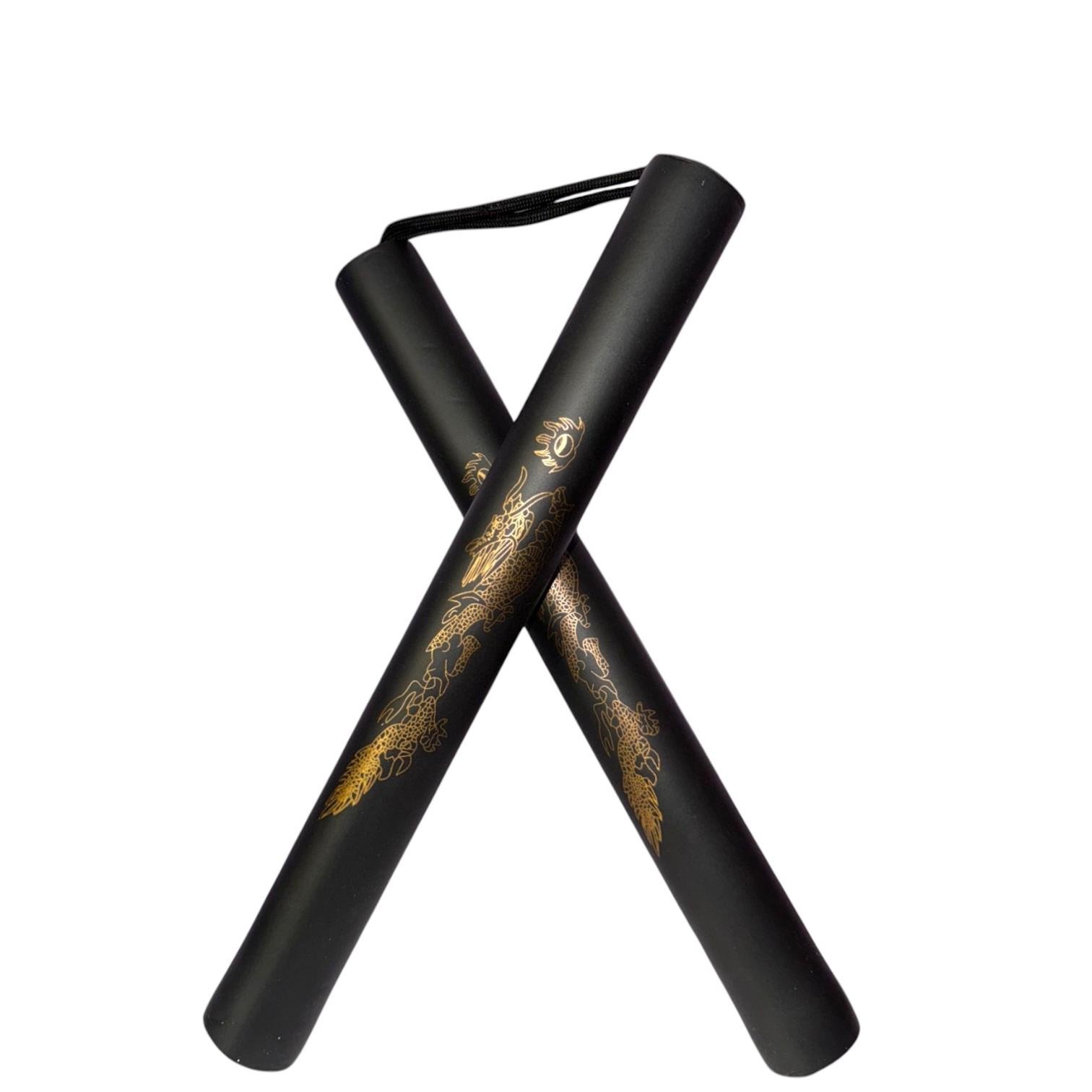 Нунчаки тренировочные со шнуром GDragon с неопреновым покрытием из пластика Черный (3_4_0_6) Нунчаки тренировочные со шнуром GDragon с неопреновым покрытием из пластика Черный (3_4_0_6)