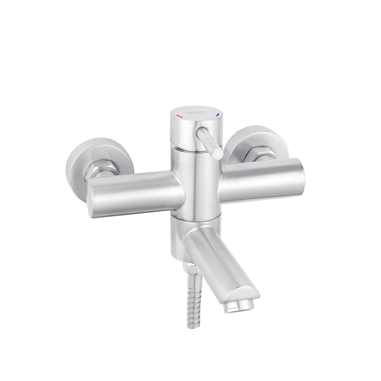 Смеситель для ванны Kroner KRM Edelstahl Klassisch ESG060 CV022998 (37947)