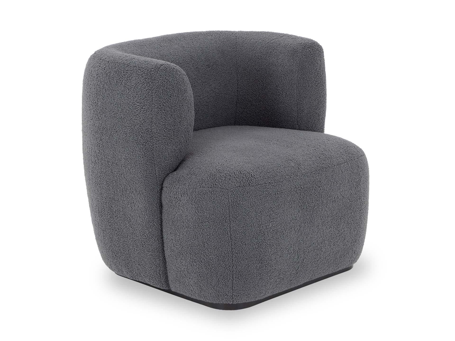 Крісло дизайнерське SPIN 75х70х74 см Сірий (Арт. 501) - фото 2 Крісло дизайнерське SPIN 75х70х74 см Сірий (Арт. 501) - фото 2