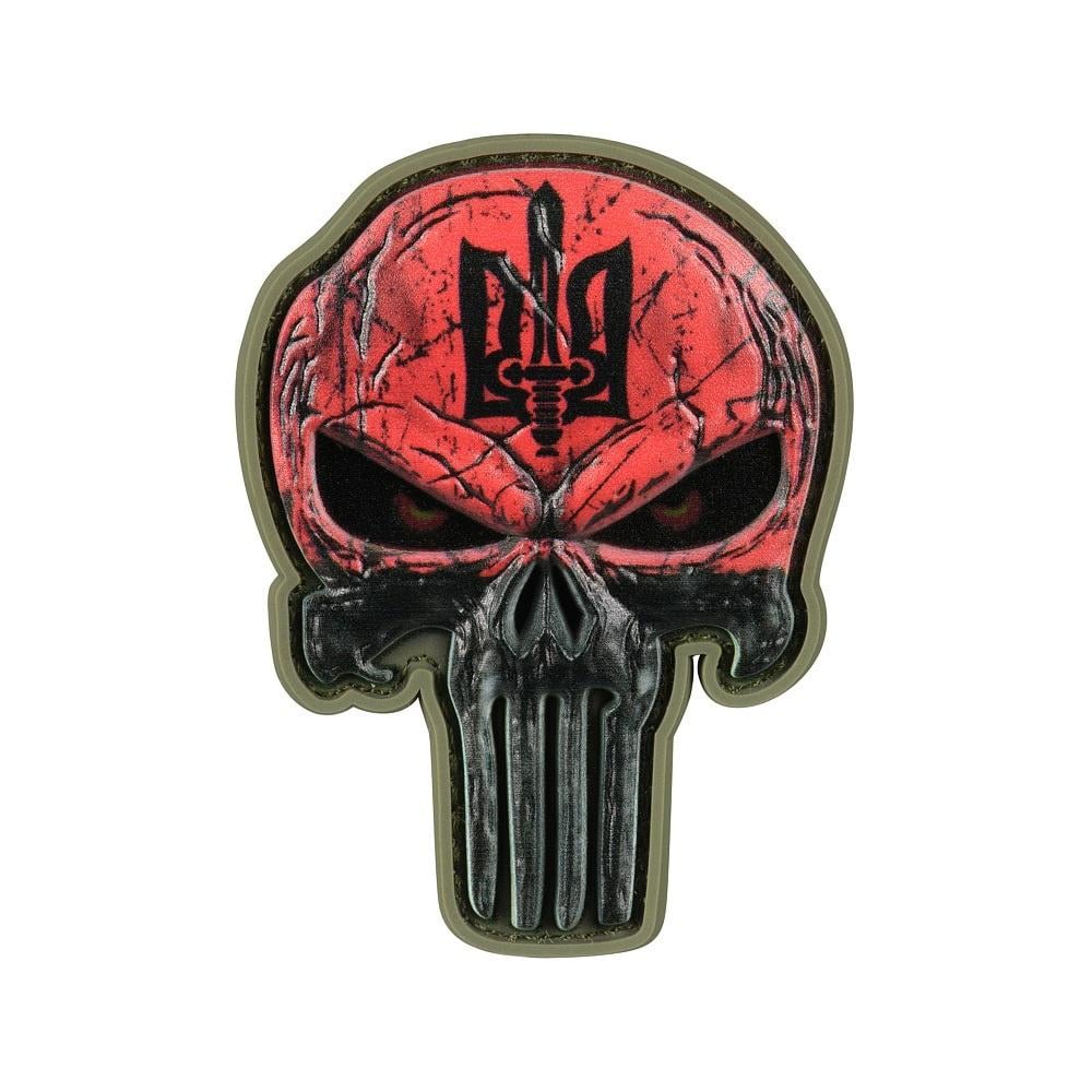 Нашивка M-Tac Punisher Красный