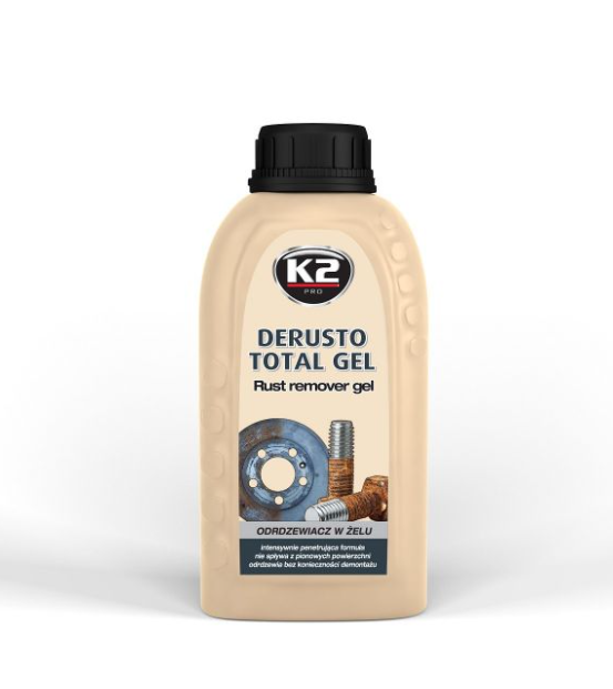 Гель K2 Derusto Total Gel L375 для удаления ржавчины 250 мл