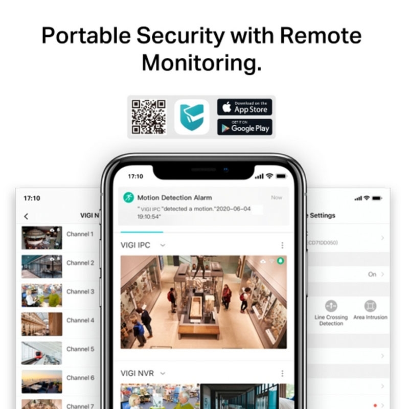Камера видеонаблюдения TP-LINK VIGI C340-W 4 мм 4 MP PTZ Wi-Fi (tf5769) - фото 4