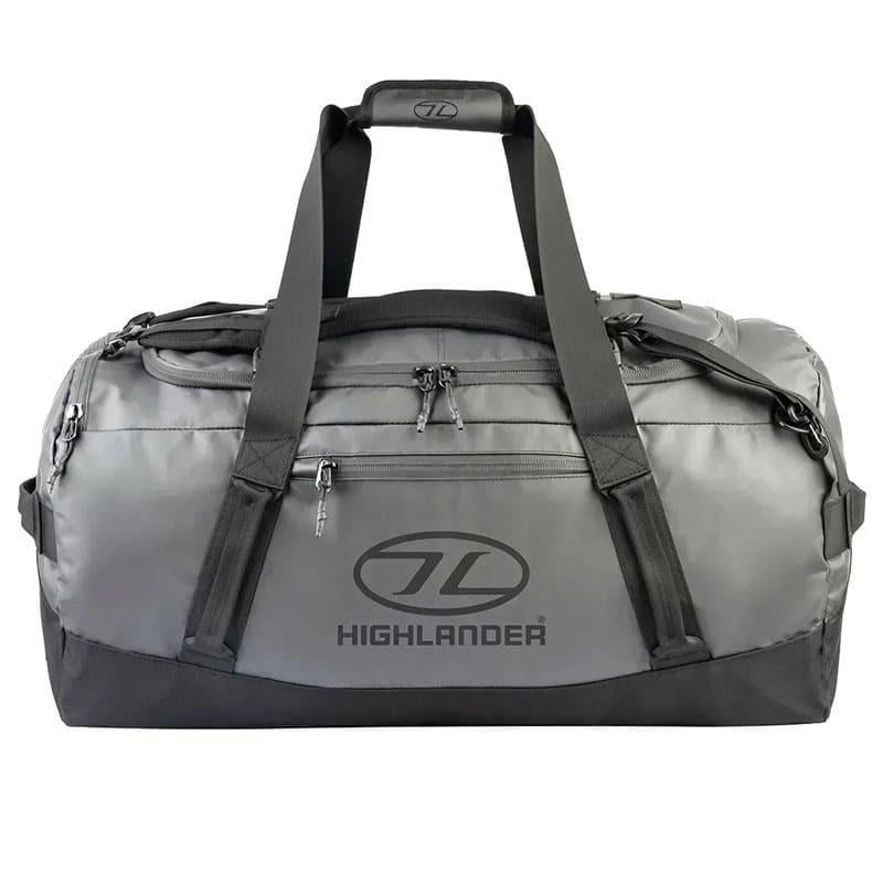 Дорожня сумка Highlander Hauler Duffel водозахисна 90 л Dark Grey (931672) - фото 1