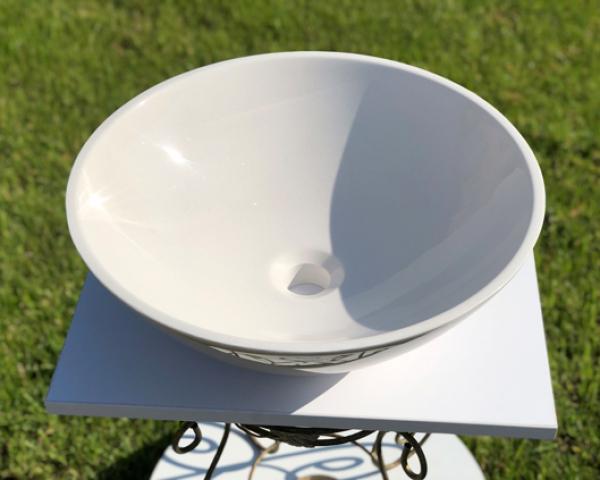 Умывальник Snail Камелия 425х425 мм Иней (147В110) - фото 3 Умывальник Snail Камелия 425х425 мм Иней (147В110) - фото 3