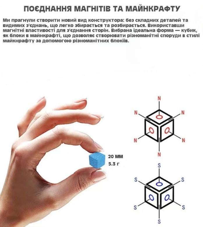 Конструктор Magnetic Cube Водопад в джунглях с магнитными элементами 128 шт. (2104618677) - фото 14 Конструктор Magnetic Cube Водопад в джунглях с магнитными элементами 128 шт. (2104618677) - фото 14