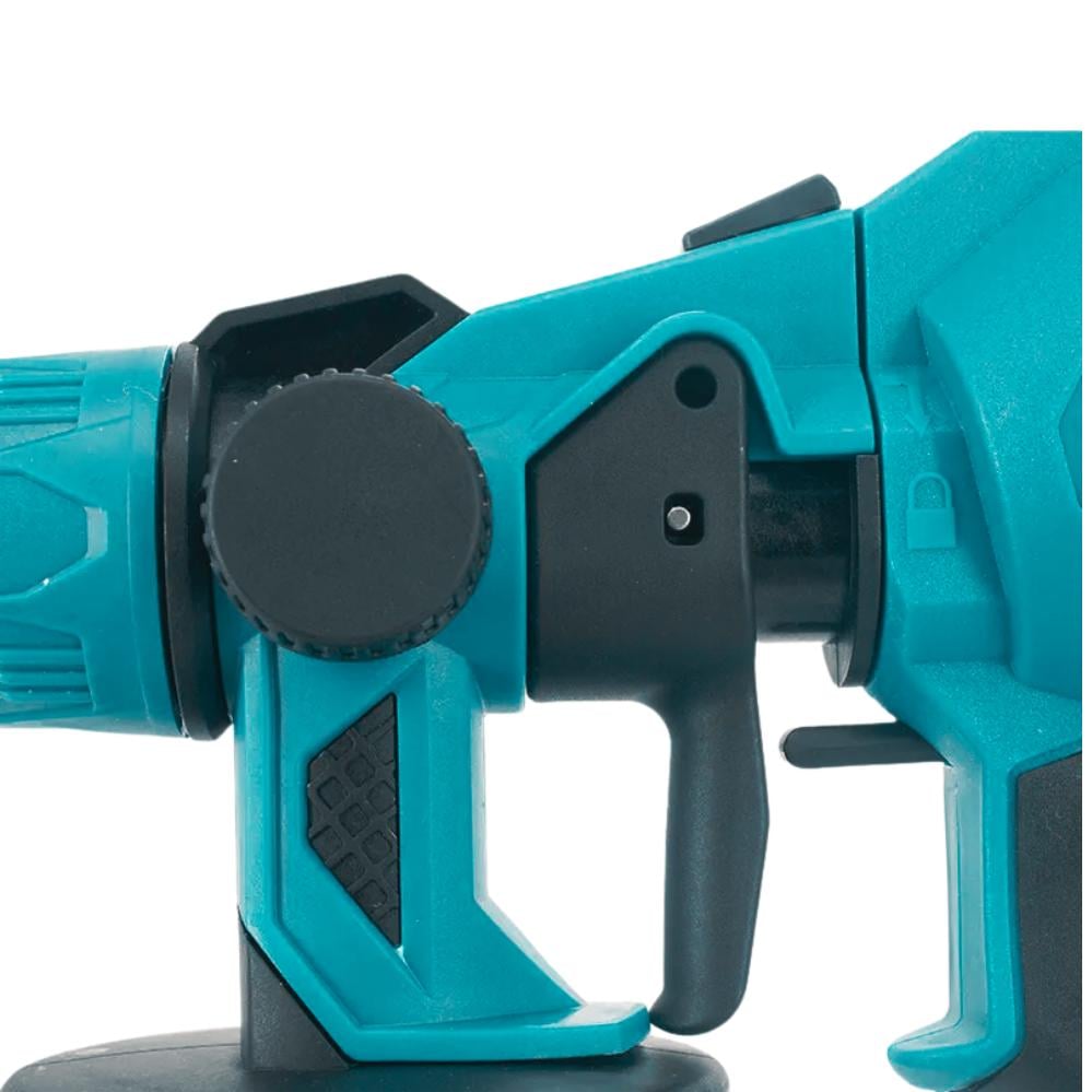 Фарбарозпилювач портативний з 2-ма акумуляторами 18 В та регулюванням ширини 1000 мл (120.1321) - фото 3