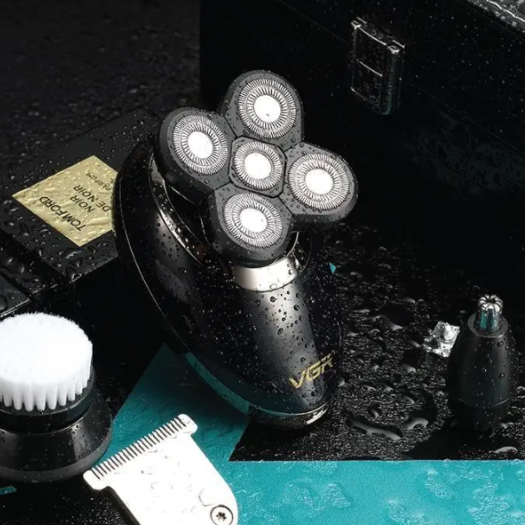 Электробритва VGR водонепроницаемая с индикатором заряда аккумулятора (RG20-V3) - фото 4