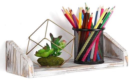 Полка настенная из дерева Мердека 32 см Браш (НСП-326122)