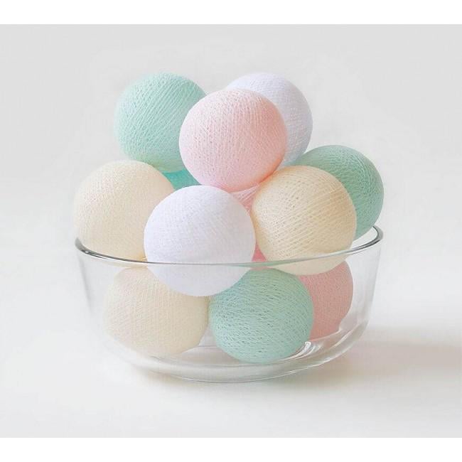 Гирлянда шарики-фонарики CBL от USB 35 шт. 4 м Baby Pastel (404152) Гирлянда шарики-фонарики CBL от USB 35 шт. 4 м Baby Pastel (404152)