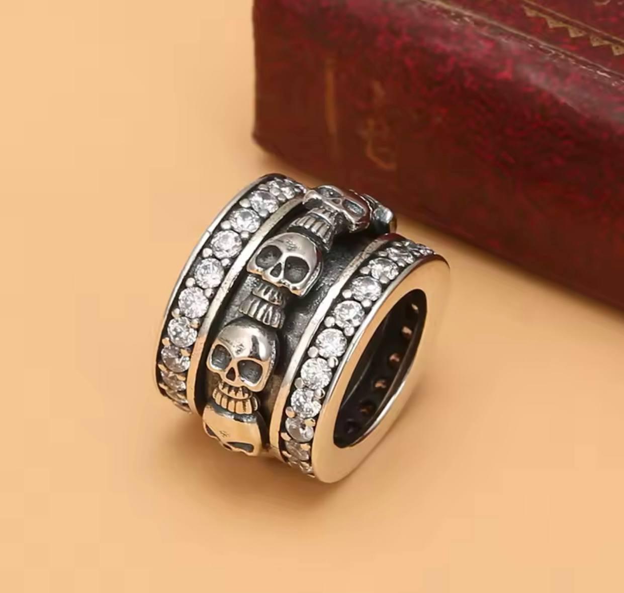 Браслет LITAURS из натурального камня агат d 10 мм и вставкой медицинская сталь с цирконием L 18-21 см (250217-1) - фото 3