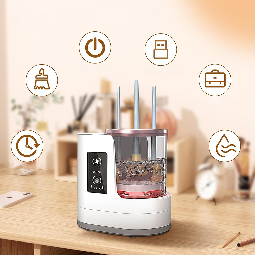 Очищувач пензлів для макіяжу 17,3х12 см - фото 5 Очищувач пензлів для макіяжу 17,3х12 см - фото 5