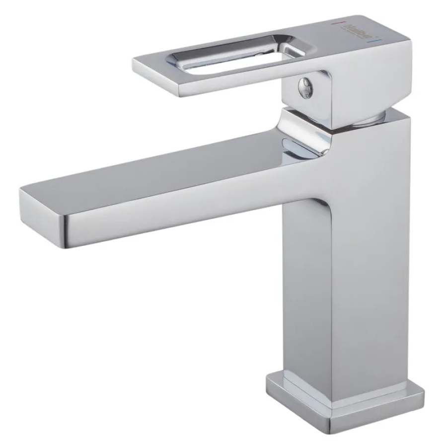 Смеситель для умывальника монолитный Haiba Kant 001 Chrome (HB9600)