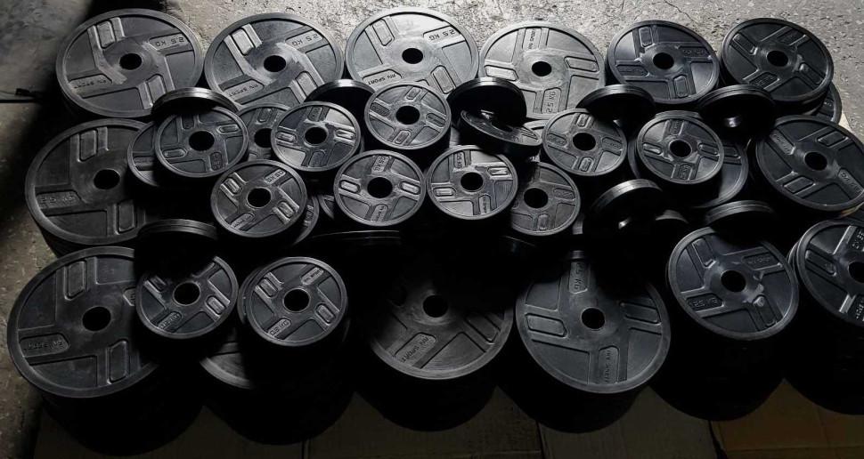 Гантель розбірна обгумована 14 кг (RN_OD14) - фото 8 Гантель розбірна обгумована 14 кг (RN_OD14) - фото 8