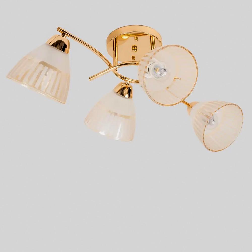 Люстра потолочная Light House SRS-18923/4 Золотой