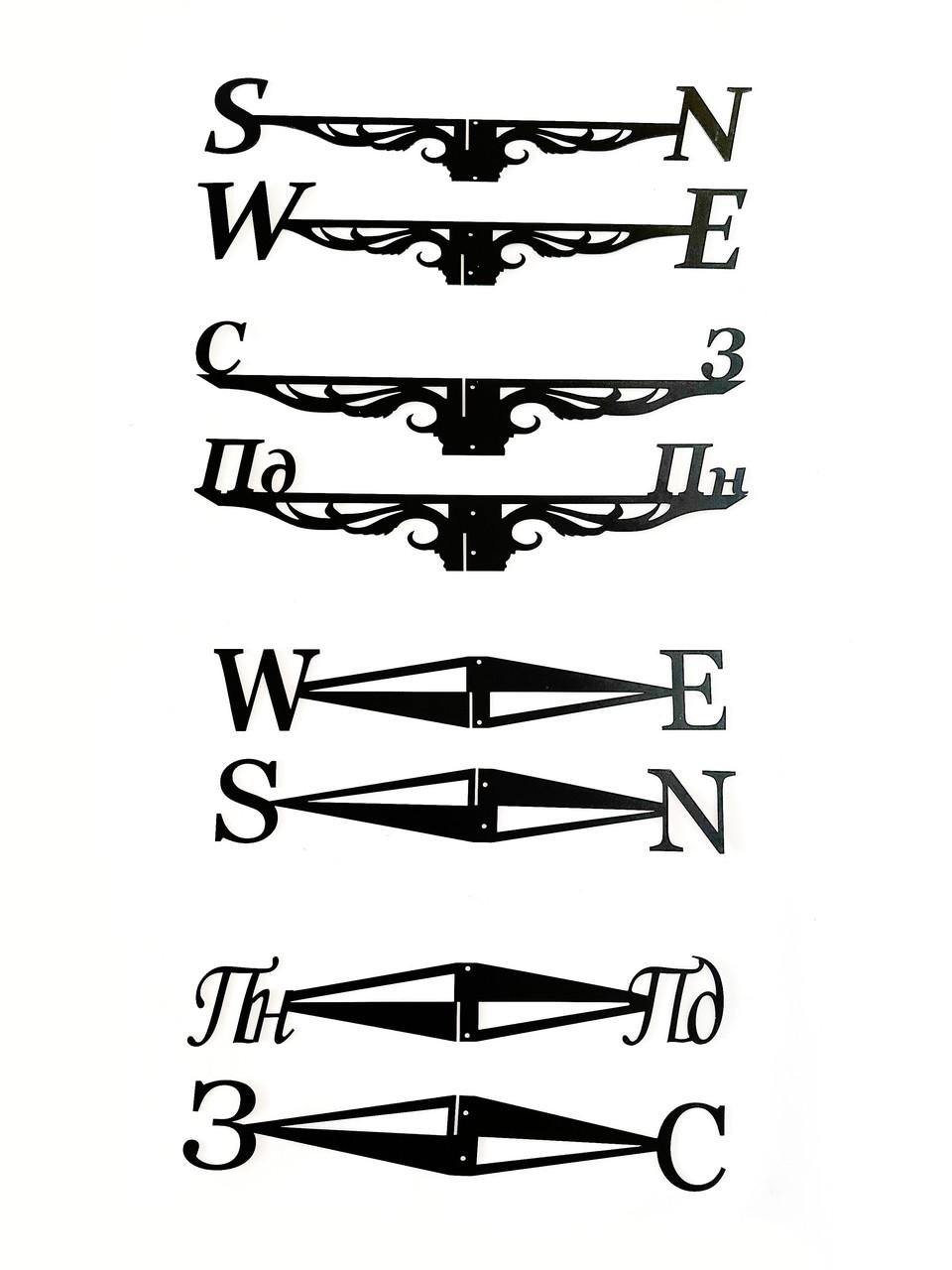 Флюгер на дах Кіт з метеликом металевий Чорний (9592868) - фото 5 Флюгер на дах Кіт з метеликом металевий Чорний (9592868) - фото 5