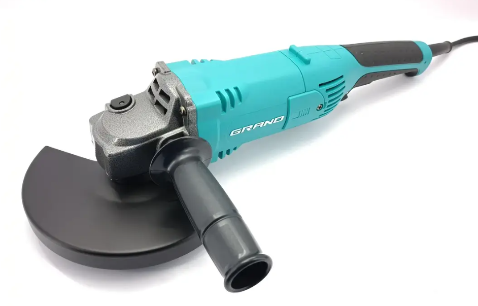 Шліфмашина кутова Grand МШУ-180-2300 2300Вт диск 180 мм плавний пуск різьба шпинделя М14
