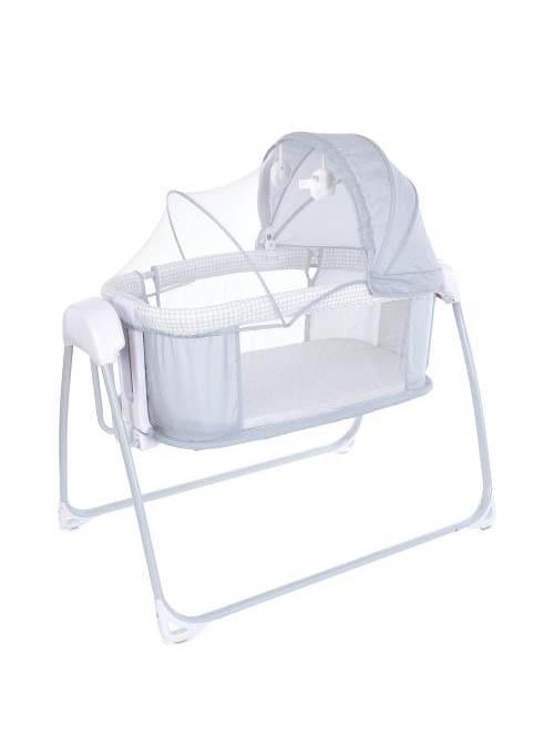 Детская кроватка-люлька Mastela 3в1 приставная Белый (8902) - фото 1 Детская кроватка-люлька Mastela 3в1 приставная Белый (8902) - фото 1