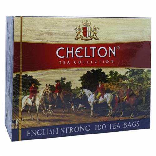 Чай Чорний розсипний Chelton Мiцний 100 пакетів 150 г (36867506)