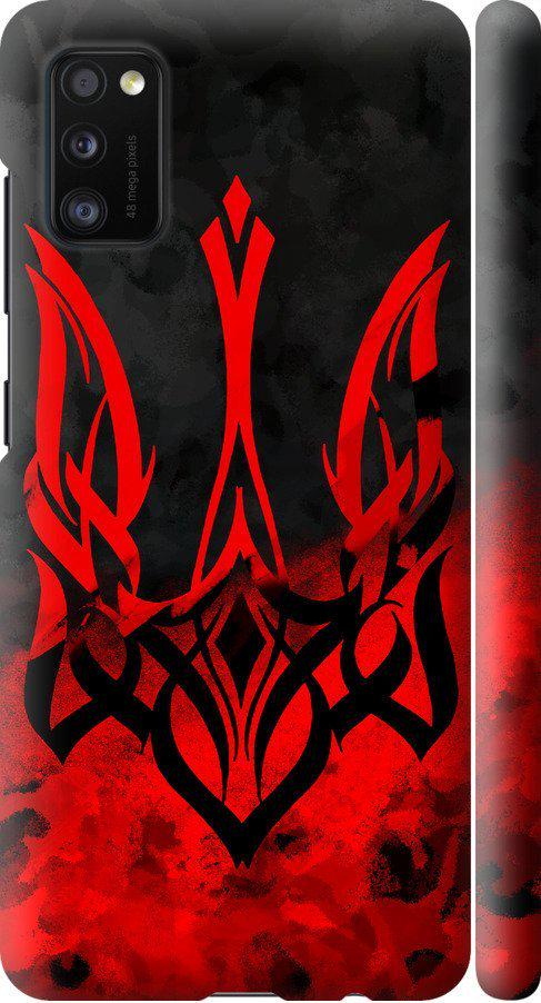 Чехол на Samsung Galaxy A41 A415F Герб Украины v2 (5312m-1886-42517)