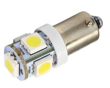 Автомобільні лампи LED комплект LED BA9S T4W 4+1 SMD 2 шт. Біле світло (287800) Автомобільні лампи LED комплект LED BA9S T4W 4+1 SMD 2 шт. Біле світло (287800)