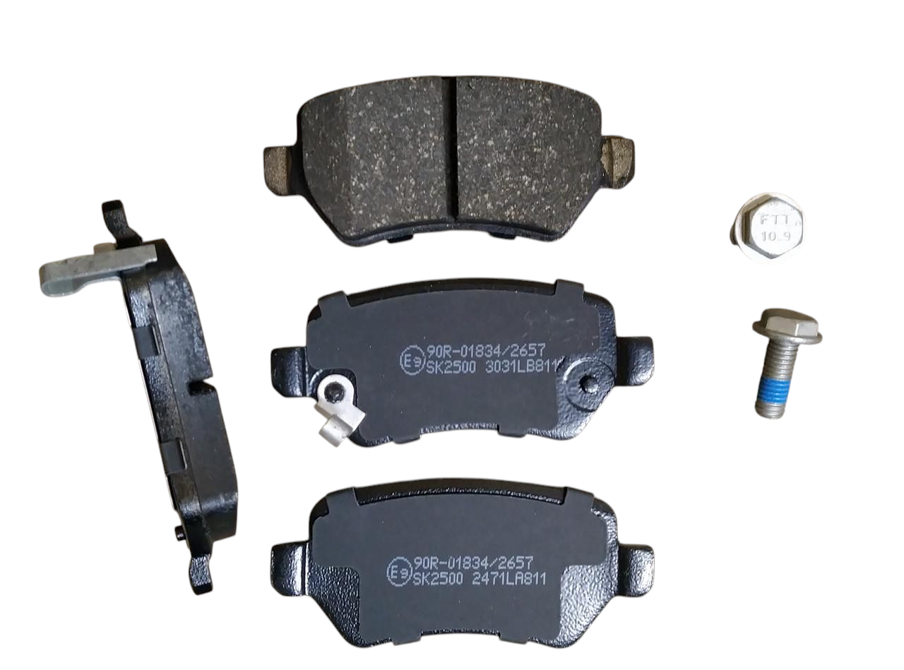 Колодки задние дисковые LPR 05P811 датчик износа OPEL ASTRA G (3085962404)