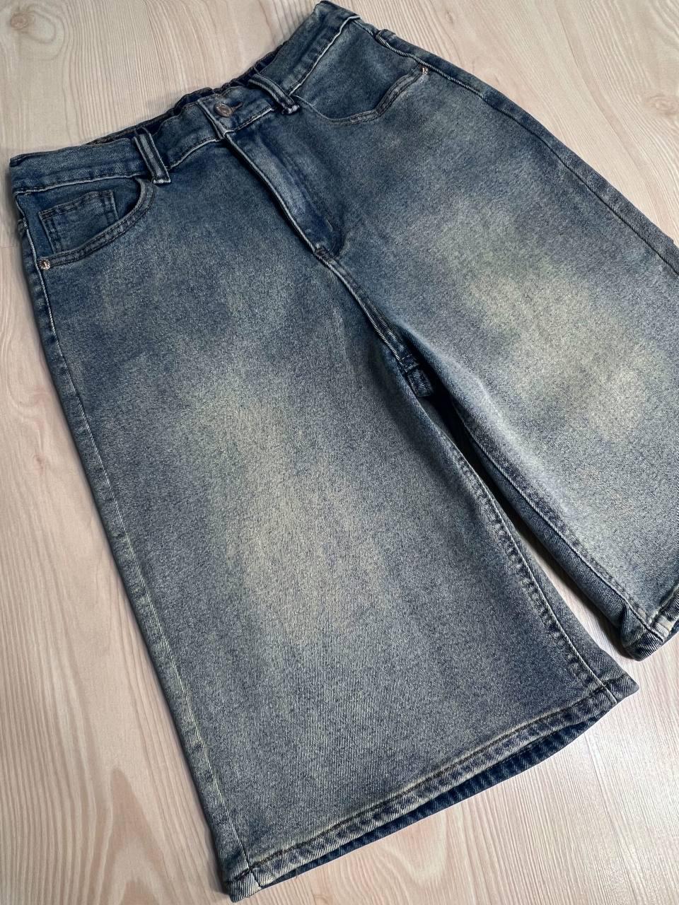 Шорты женские джинсовые Allure 560-88 бермуды р. 30 Голубой (26881512) - фото 9