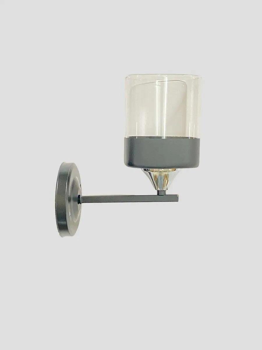 Бра настінне Valeso B-91134/1 60W Чорний/Хром (28685834)