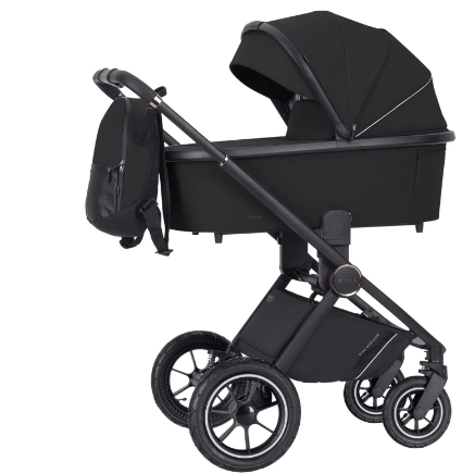 Коляска універсальна CARRELLO Ultimo CRL-6516 BF 2в1 AIR Pitch black (BNX50080)