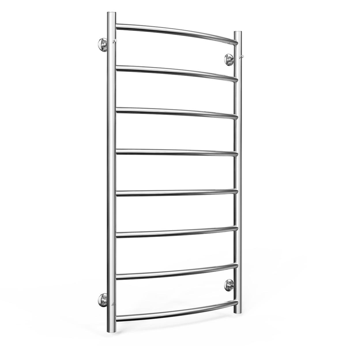 Полотенцесушитель водяной для ванной Laris Флеш П8 из нержавеющей стали 500х1000 мм Хром (147-127-74100004) Полотенцесушитель водяной для ванной Laris Флеш П8 из нержавеющей стали 500х1000 мм Хром (147-127-74100004)