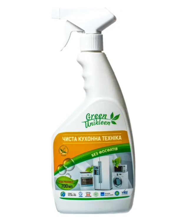 Средство для мытья кухонной техники Green Unikleen Органическое 0,7 л (X-521)