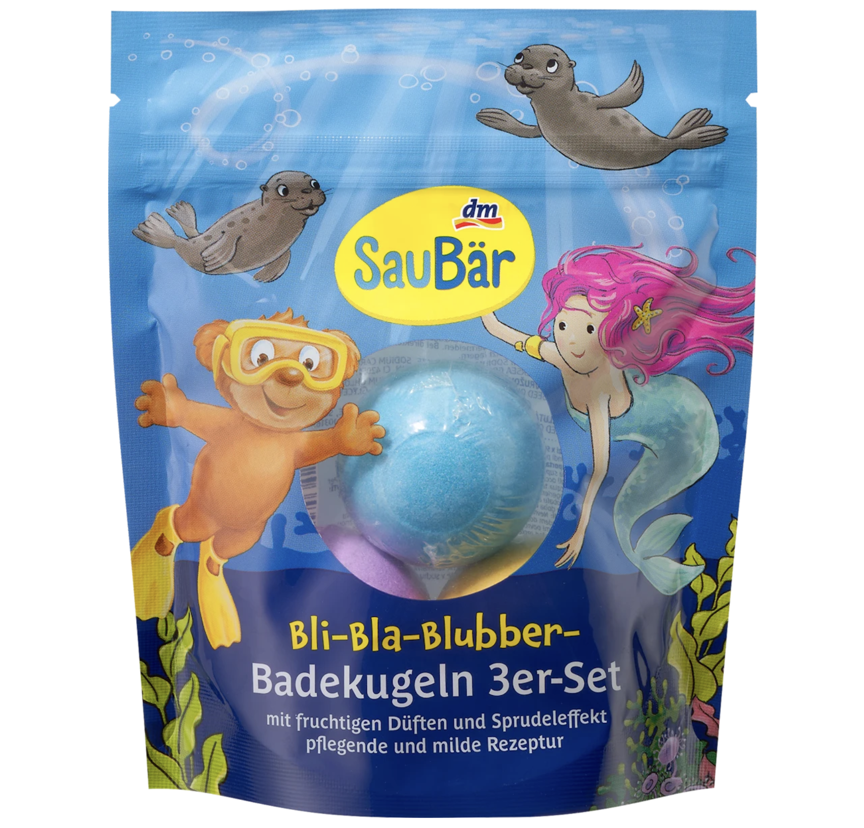 Добавка для ванны SauBär с фруктовым ароматом 3 шт. 50 г (EPI-30012026-103)