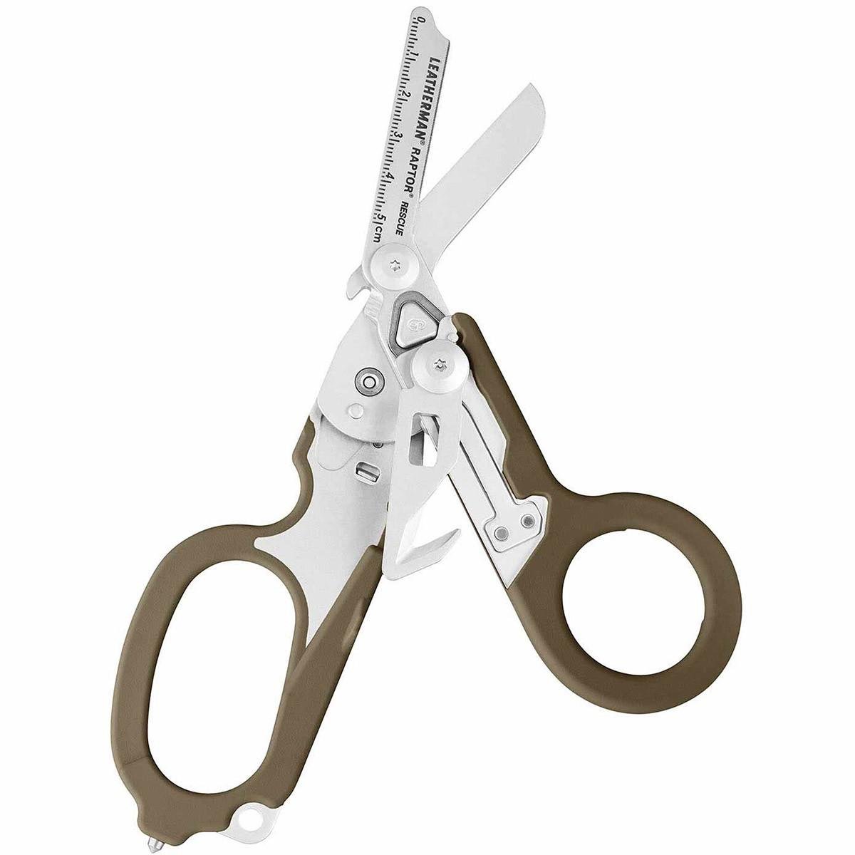 Мультитул Leatherman Raptor Rescue 6 инструментов с кобурой Brown (832809)