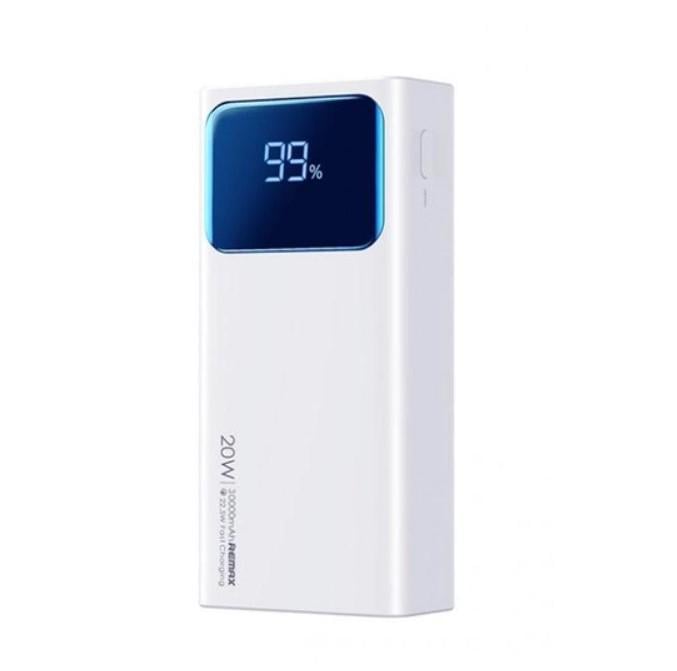 Повербанк Remax RPP-571 30000 mAh PD 20W/QC 22,5W White - фото 1